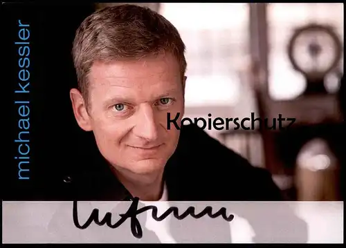 AUTOGRAMM POSTKARTE MICHAEL KESSLER Schauspieler actor acteur comedian comédien Autograph Autogrammkarte autographe cpa