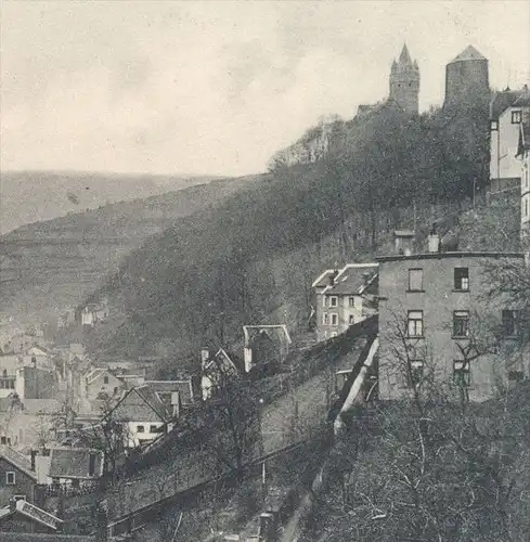 ALTE POSTKARTE ALTENA IN WESTFALEN MIT WIXBERG UND BURG castle chateau Ansichtskarte AK cpa postcard