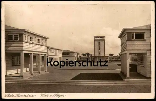 ALTE POSTKARTE WIEK SÄCHSISCHES KINDERHEIM DWB ARCHITEKT WALDO WENZEL Architektur architecture children's home postcard