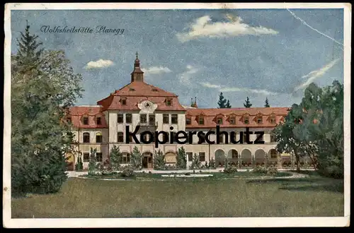 ALTE POSTKARTE VOLKSHEILSTÄTTE PLANEGG KRAILLING Heilstätte Sanatorium Ansichtskarte AK cpa postcard