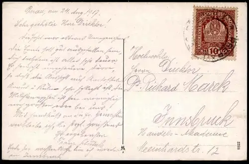 ALTE POSTKARTE PRERAU = GESAMTANSICHT PANORAMA Mähren Prerov Prerova Tschechische Republik Ansichtskarte postcard cpa AK