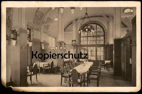 ALTE POSTKARTE KÖLN-BRÜCK KAISER-WILHELM-SCHIESSPLATZ KLUBZIMMER IN DER HAUPTSCHIESSHALLE Cöln Cologne postcard