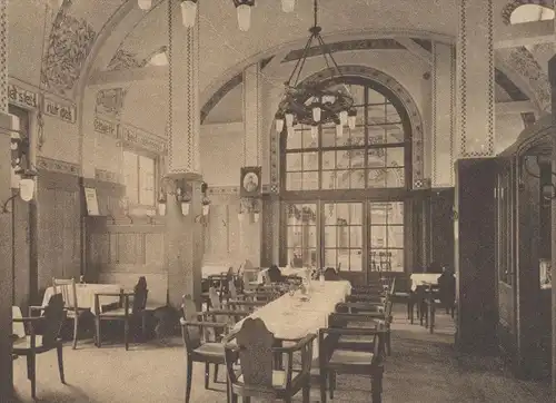 ALTE POSTKARTE KÖLN-BRÜCK KAISER-WILHELM-SCHIESSPLATZ KLUBZIMMER IN DER HAUPTSCHIESSHALLE Cöln Cologne postcard