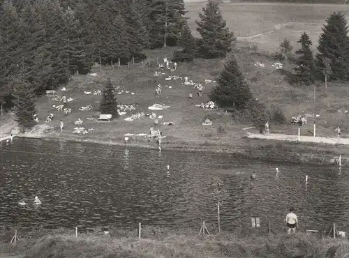 ALTE POSTKARTE SCHONACH SCHWIMMBAD SCHWARZWALD BLACK FOREST Swimming Pool Bad Freibad lido piscine Ansichtskarte AK cpa