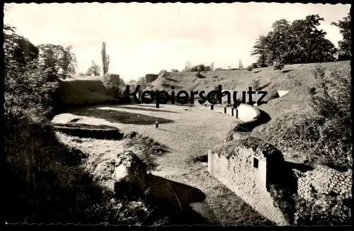 ÄLTERE POSTKARTE TRIER AMPHITHEATER Theater théatre amphitheatre amphithéatre cpa postcard Ansichtskarte AK