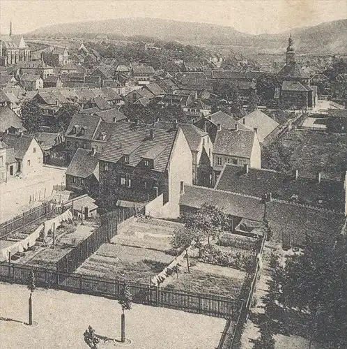 ALTE POSTKARTE ST. INGBERT TOTAL 1918 GESAMTANSICHT PANORAMA TOTALANSICHT SAAR SAARGEBIET cpa postcard AK Ansichtskarte