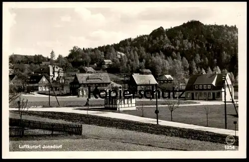 ALTE POSTKARTE LUFTKURORT JONSDORF PANORAMA Zittau Sachsen Verlag Rich. Knobloch Ansichtskarte AK postcard cpa