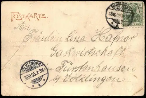 ALTE POSTKARTE GRUSS AUS VÖTTERL'S GASTHOF GROSSGMAIN SALZBURG ÖSTERREICH Großgmain Austria Autriche AK Ansichtskarte cp