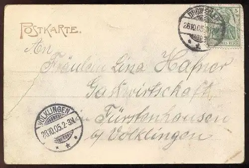ALTE POSTKARTE GRUSS AUS VÖTTERL'S GASTHOF GROSSGMAIN SALZBURG ÖSTERREICH Großgmain Austria Autriche AK Ansichtskarte cp