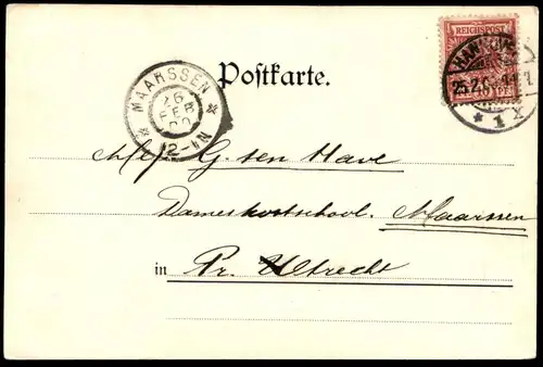 ALTE POSTKARTE HANNOVER KÖNIGLICH THIERÄRZTLICHE HOCHSCHULE GESAMMT-ANSICHT Tierärztliche Universität postcard cpa AK