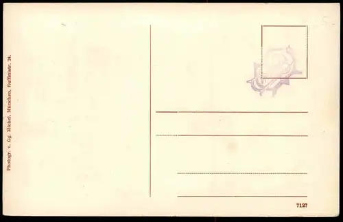ALTE POSTKARTE GRUSS AUS SCHWAIG HANDLUNG VON MARIA NEUMEIER & GASTHAUS ZUM KLEINEN WIRT Auto car Verlag Michel München