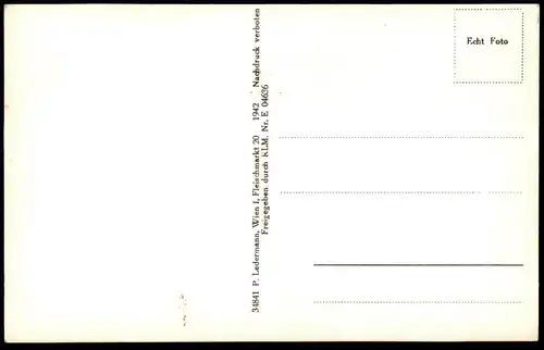 ALTE POSTKARTE GROSSRAMING 1942 ENNSTAL MIT SCHIEFERSTEIN Gross-Raming bei Steyr Oberösterreich Österreich Austria cpa