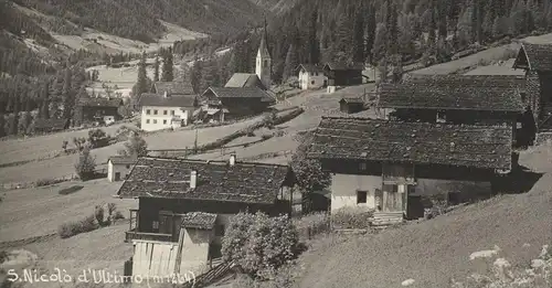 ALTE POSTKARTE S. NICOLO D'ULTIMO ST. NIKOLAUS ULTEN ULTENTAL Bozen Bolzano Alto Adige Val Gardena Dolomiti Italia italy