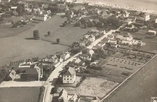 ALTE POSTKARTE OSTSEEBAD DAHME IN HOLSTEIN FLIEGERAUFNAHME LUFTBILD FREIGABE DURCH RLM Reichsluftfahrtministerum Ostsee