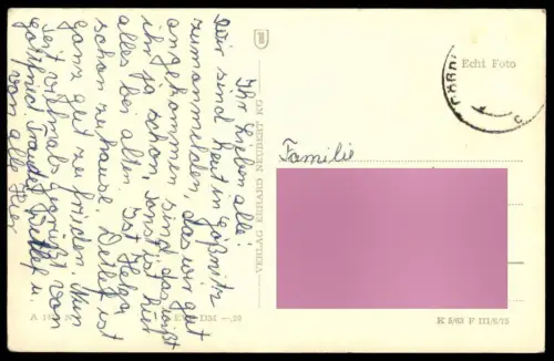 ÄLTERE POSTKARTE GÖSSNITZ THÜRINGEN FACHWERK Wappen Gößnitz AK Ansichtskarte postcard cpa