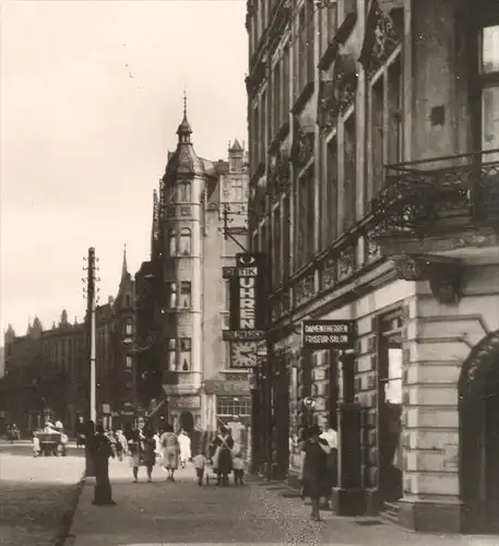 ÄLTERE REPRO POSTKARTE HINDENBURG OBERSCHLESIEN DOROTHEENSTRASSE ZABRZE Schlesien polska poland postcard Ansichtskarte