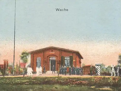 ALTE POSTKARTE TRUPPEN-ÜBUNGSPLATZ GRUPPE BEI GRAUDENZ WACHE Westpreussen Grudziadz Polska Truppenübungsplatz postcard