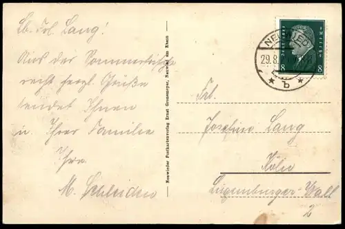 ALTE POSTKARTE WIEDBACHTAL CLEMENSHÜTTE Niederbreitbach bei Waldbreitbach Neustadt Wied cpa postcard AK Ansichtskarte