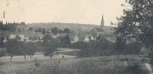 ALTE POSTKARTE WAIBSTADT TOTAL PANORAMA Gesamtansicht Totalansicht Ansichtskarte AK postcard cpa