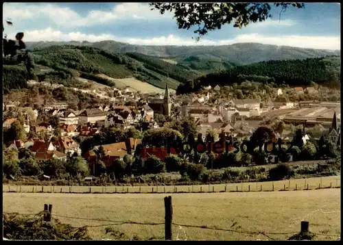 ÄLTERE POSTKARTE GUMMERSBACH IM OBERBERGISCHEN PANORAMA GESAMTANSICHT Total Totalansicht cpa postcard Ansichtskarte AK