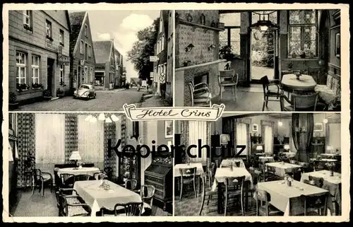 ALTE POSTKARTE HORSTMAR HOTEL CRINS WERBUNG ROLINCK BIER VW KÄFER beer Ansichtskarte AK cpa postcard