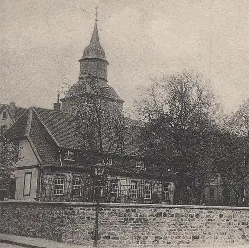 ALTE POSTKARTE MELLE STADTKERN KIRCHE GESCHÄFT L. H. W. Kn... Ansichtskarte AK cpa postcard