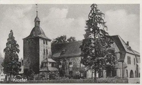 ALTE POSTKARTE HÜRTH KLOSTER KIRCHE DR. KÜRTEN-STRASSE cpa postcard AK Ansichtskarte