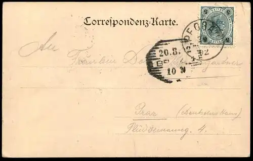 ALTE POSTKARTE DEUTSCH-FEISTRITZ 1902 PANORAMA Deutschfeistritz bei Peggau Graz Steiermark Austria AK cpa postcard