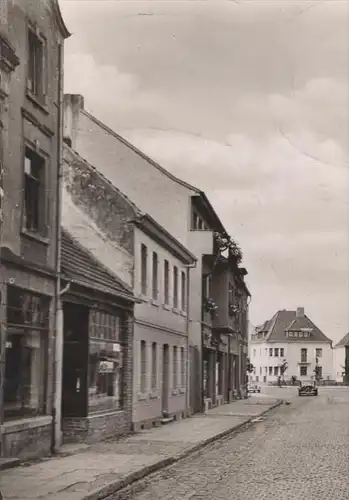 ALTE POSTKARTE MECKENHEIM RHEINLAND TEIL DER HAUPTSTRASSE STOLLWERCK SCHOKOLADE DALLI CAFÉ BÄCKEREI PETERS chocolate AK