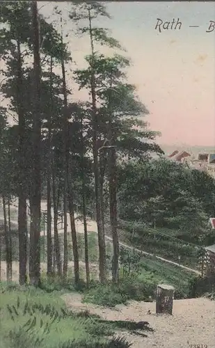 ALTE POSTKARTE RATH BLICK VOM WALDE AUF RATH DÜSSELDORF Verlag Reinicke & Rubin 1907 cpa postcard AK Ansichtskarte