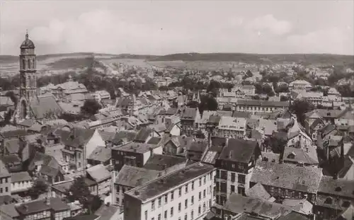 ALTE POSTKARTE GÖTTINGEN PANORAMA VOM TURM DER JOHANNIS-KIRCHE Totalansicht Total Ansichtskarte AK postcard cpa