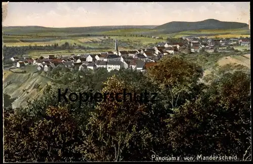 ALTE POSTKARTE PANORAMA VON MANDERSCHEID TOTALANSICHT GESAMTANSICHT AK postcard Ansichtskarte cpa