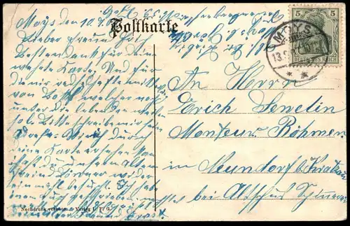 ALTE POSTKARTE GÖRLITZ LANDESKRONE MIT BISMARCKSÄULE STRASSENBAHN tram tramway Bismarck Säule Zgorcelec AK Ansichtskarte