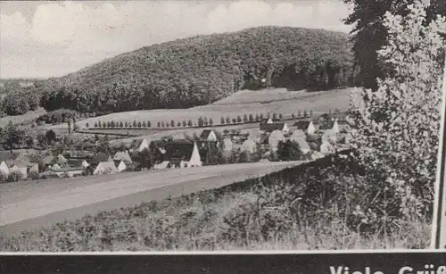 ÄLTERE POSTKARTE VIELE GRÜSSE AUS BRUCHHAUSEN Ottbergen Höxter cpa postcard AK Ansichtskarte