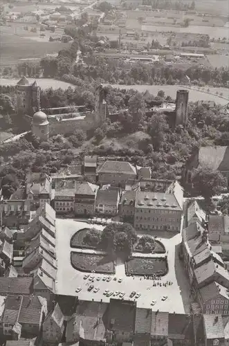 ÄLTERE POSTKARTE STOLPEN LUFTBILD FLIEGERAUFNAHME TOTALANSICHT PANORAMA BURG cpa postcard Ak Ansichtskarte