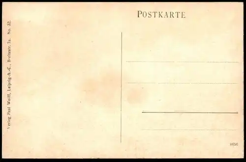 ALTE POSTKARTE LEIPZIG DAS VÖLKERSCHLACHTDENKMAL IM BAU SCHRIFTZUG CEMENTBAUGESCHÄFT RUD. WOLLE Denkmal construction AK