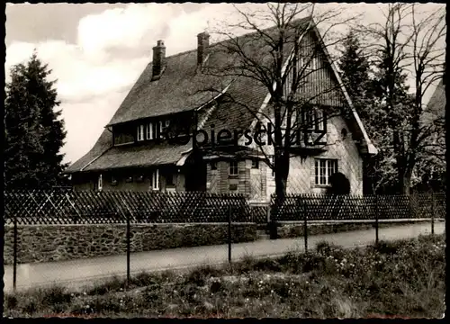 ÄLTERE POSTKARTE JUGENDHERBERGE DARSCHEID EIFEL JÄGERZAUN DAUN youth hostel auberge de jeunesse postcard Ansichtskarte