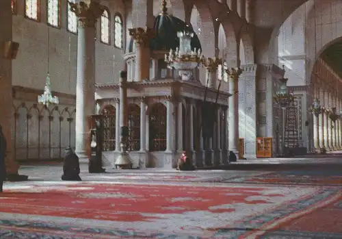 ÄLTERE POSTKARTE DAMAS MOSQUÉE DES OMAYADES TOMBEAU DE ST. JEAN St. John's Tomb MOSQUE Damascus Syrie Syria Syrien cpa