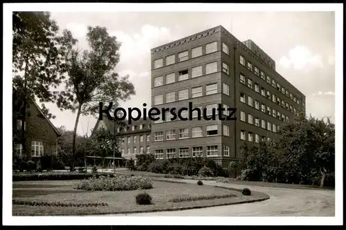 ALTE POSTKARTE OSNABRÜCK STÄDTISCHES KRANKENHAUS Hospital hopital cpa postcard AK Ansichtskarte