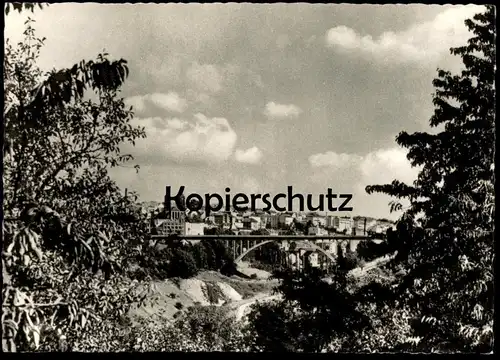 ALTE POSTKARTE PIRMASENS PFALZ ZEPPELINBRÜCKE PANORAMA AK Ansichtskarte cpa postcard