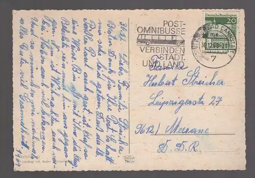 ÄLTERE POSTKARTE STUTTGART LANDTAG VON BADEN-WÜRTTEMBERG parlement du land parliament cpa postcard AK Ansichtskarte