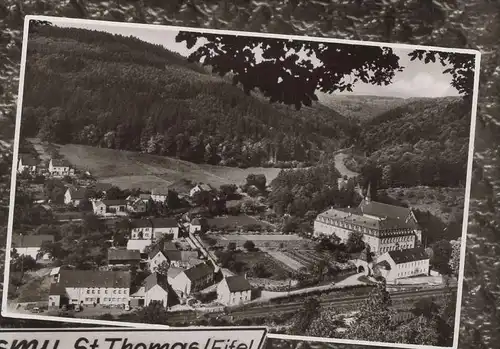 ÄLTERE POSTKARTE GASTHAUS ERASMY ST. THOMAS ÜBER BITBURG BEI KYLLBURG Bitburger Land cpa postcard AK Ansichtskarte