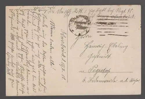 ALTE POSTKARTE OSNABRÜCK WITTEKIND-STRASSE WITTEKINDSTRASSE VILLEN VILLA postcard Ansichtskarte cpa AK