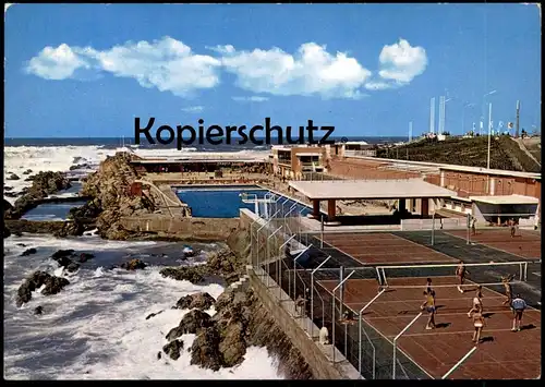 ÄLTERE POSTKARTE CASABLANCA SAM BEACH VOLLEYBALL Marokko Morocco maroc volley-ball cpa postcard AK Ansichtskarte