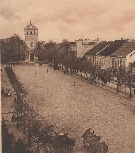 ALTE POSTKARTE LÖTZEN OSTPREUSSEN MARKTPLATZ GESCHÄFT A. ORLOWITZ Gizycko Masuren AK Ansichtskarte cpa postcard