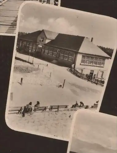 ÄLTERE POSTKARTE GRUSS AUS DEM OSTSEEBAD PREROW DARSS Ostsee postcard Ansichtskarte cpa AK