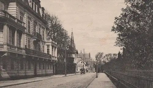 ALTE POSTKARTE MEHLEM AM RHEIN COBLENZERSTRASSE Coblenzer Koblenzer Strasse Koblenzerstrasse Bonn Ansichtskarte postcard