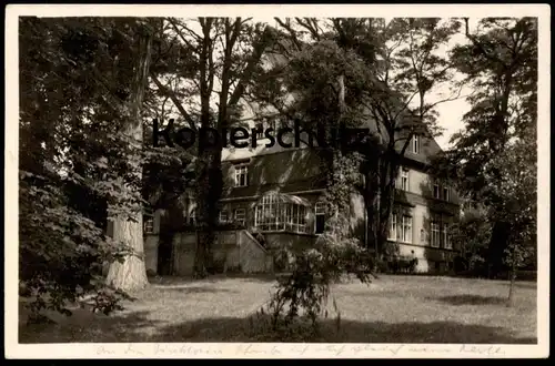 ALTE POSTKARTE SCHULUNGSSTÄTTE DES ZENTRALINSTITUTS FÜR ERZIEHUNG & UNTERRICHT GROSS KÖRIS MARK Grossköris Wintergarten