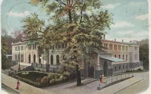 ALTE POSTKARTE DARMSTADT SAALBAU 1901 postcard Ansichtskarte AK cpa