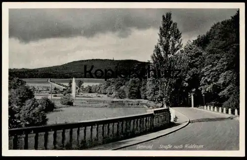 ALTE POSTKARTE DETMOLD STRASSE NACH HIDDESEN postcard Ansichtskarte AK cpa